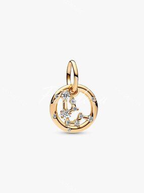 Pandora Aquarius Zodiac Dangle Charm